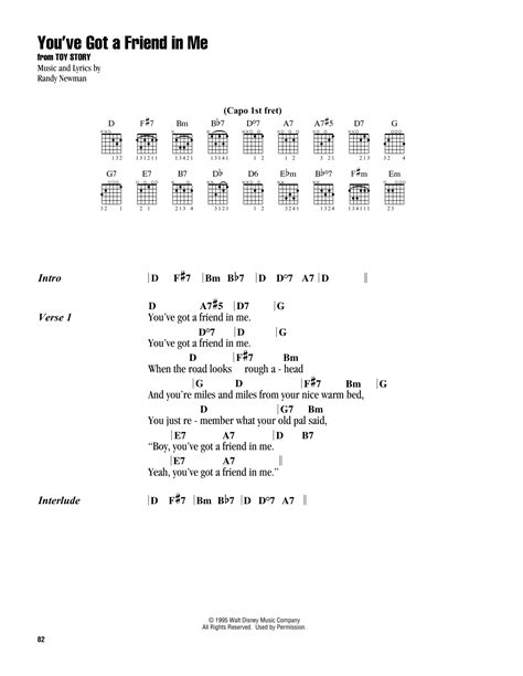 youve got a friend in me chords